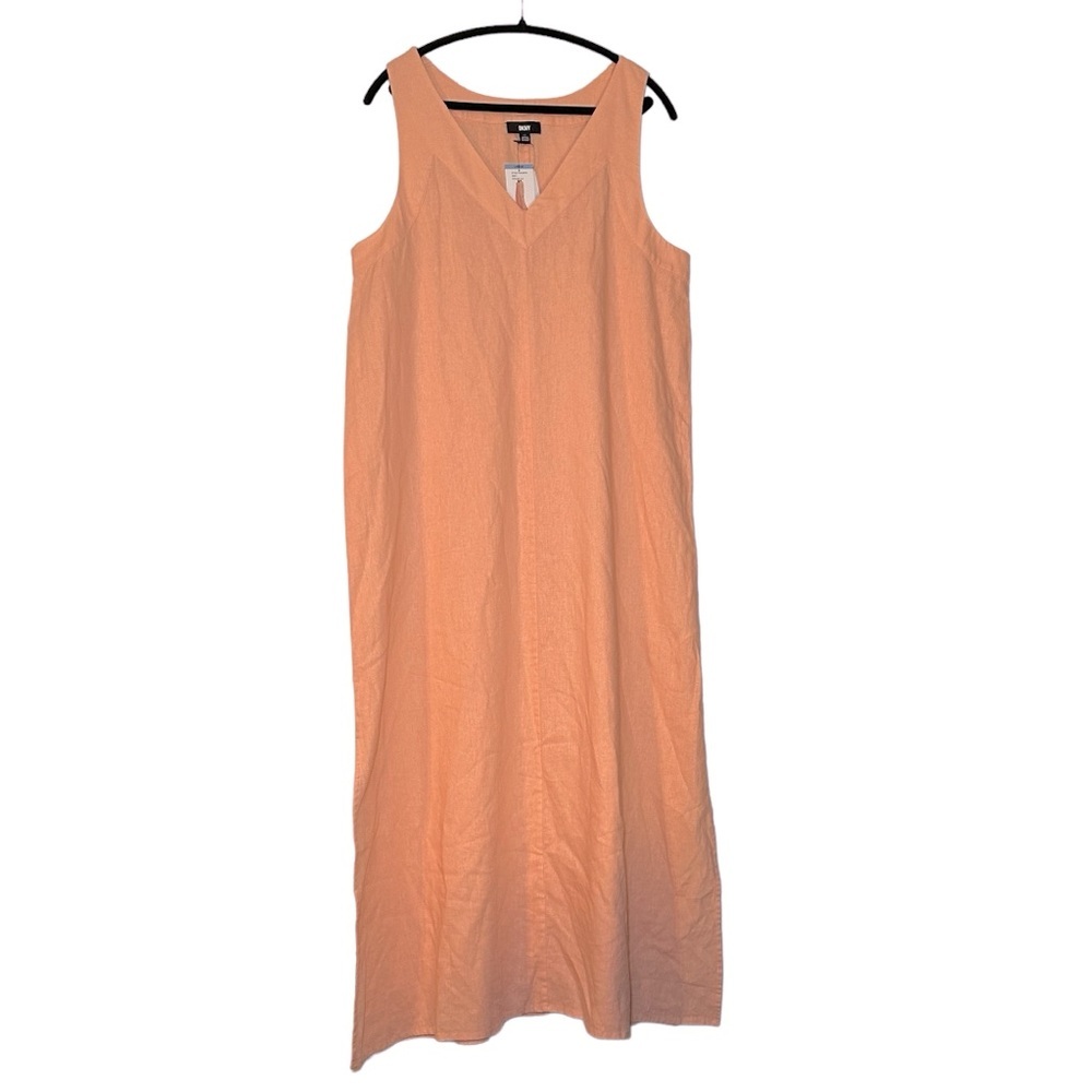 DKNY Peach Maxi Dress